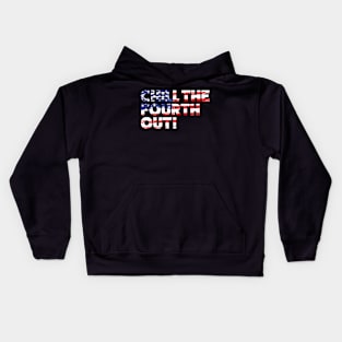 Chill the fourth out! Kids Hoodie